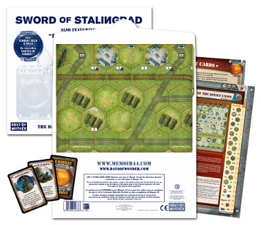Memoir '44 : Battle Map Series 1 Volume 3 - Sword of Stalingrad Expansion
